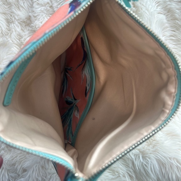 RACHEL PALLY TURQUOISE DESIGNER REVERSIBLE CLUTCH - Picture 7 of 7